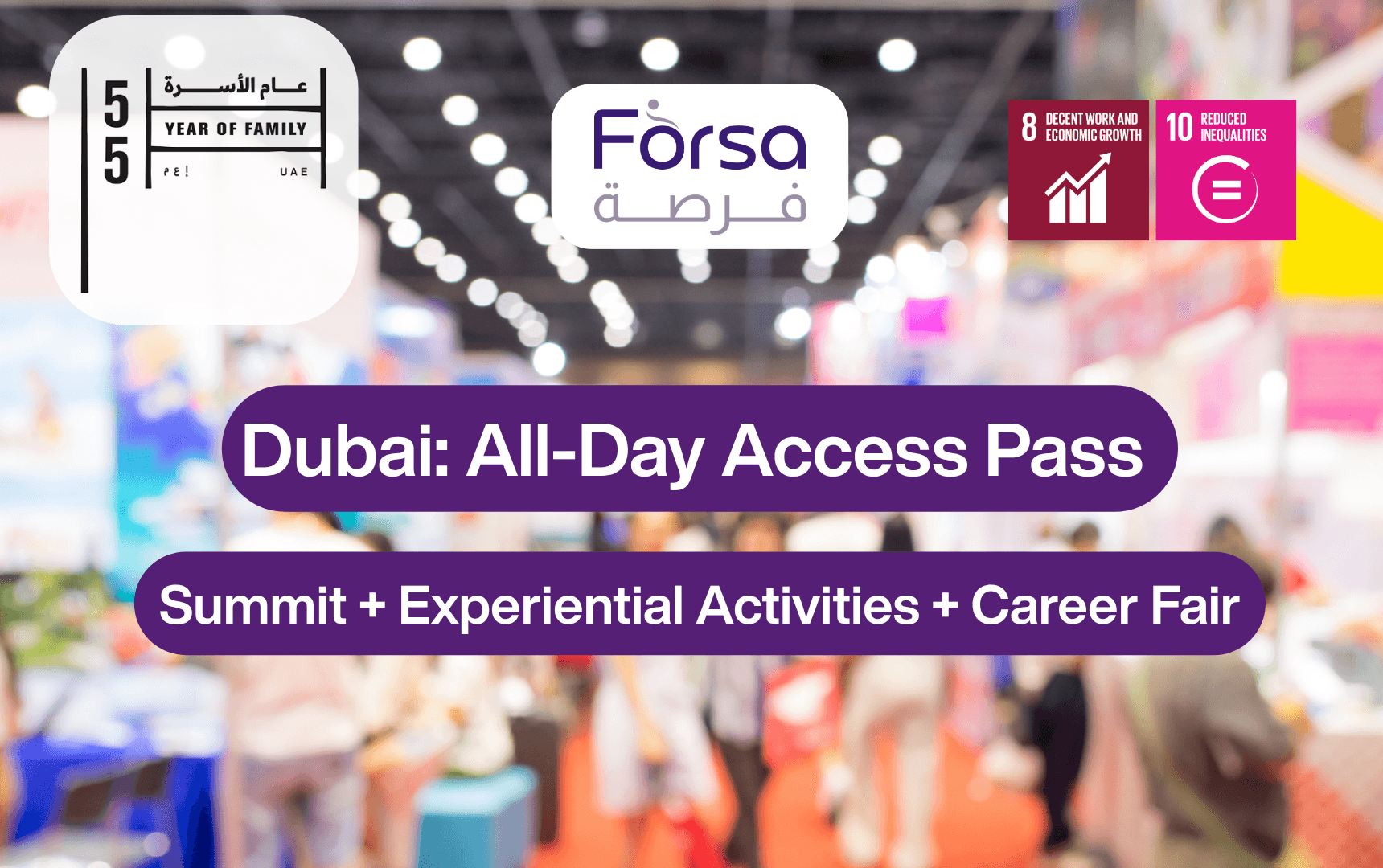 All-Day Access Pass: Summit + Experiential Activities + Career Fair - Image 1 of 1